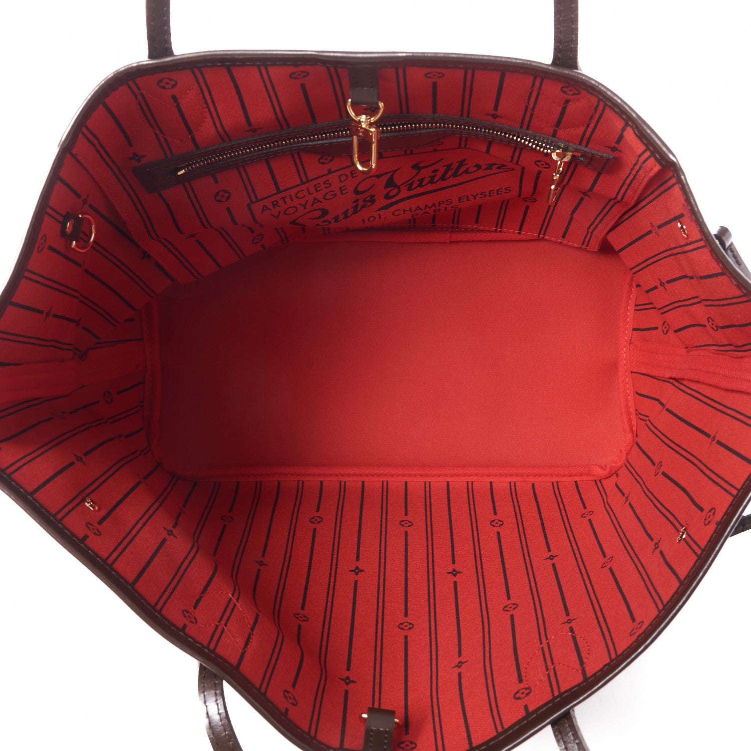 Louis Vuitton Damier Ebene Neverfull MM 6 of 8
