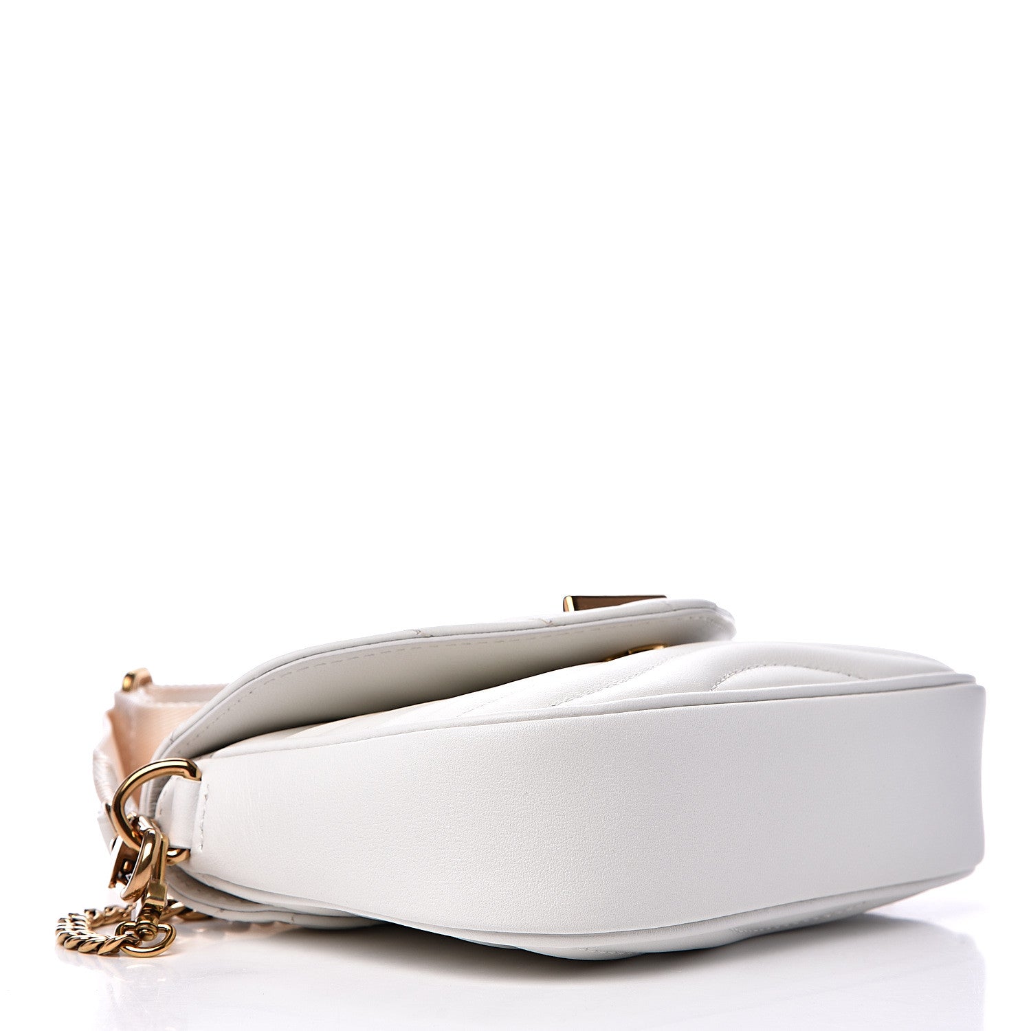 Louis Vuitton Calfskin New Wave Multi Pochette Snow 3 of 9