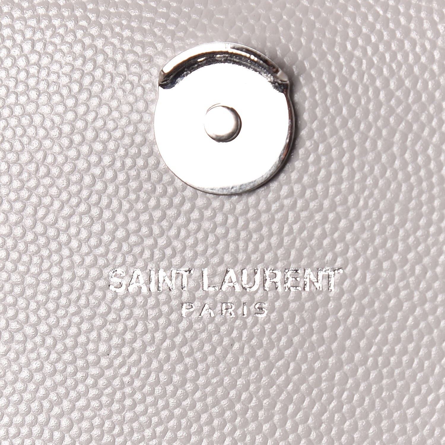 Saint Laurent Grain De Poudre Medium Classic Monogram Kate Satchel Souris 7 of 12