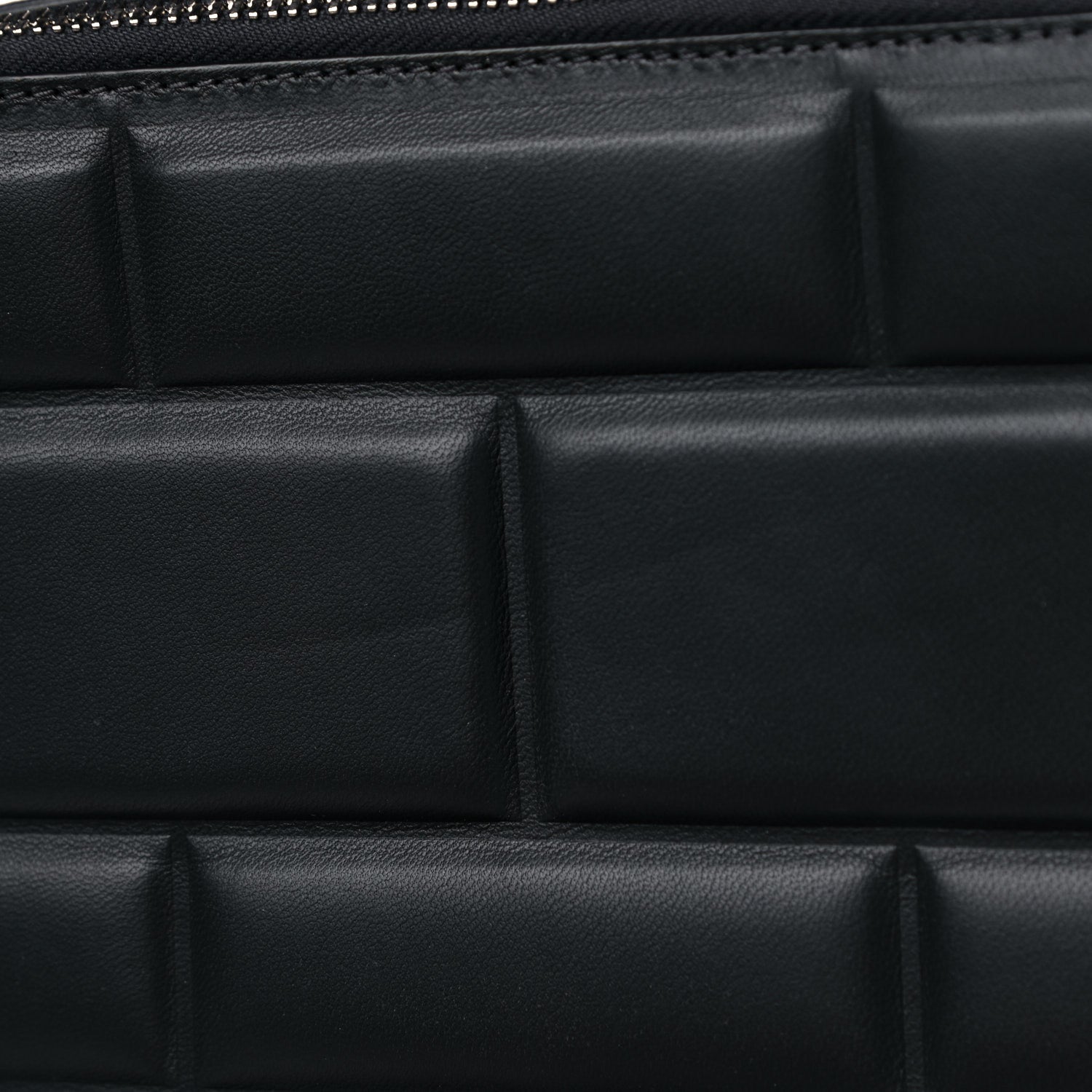 Bottega Veneta Embossed Nappa Crossbody Bag Black 10 of 12