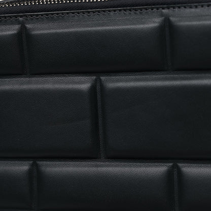 Bottega Veneta Embossed Nappa Crossbody Bag Black 10 of 12