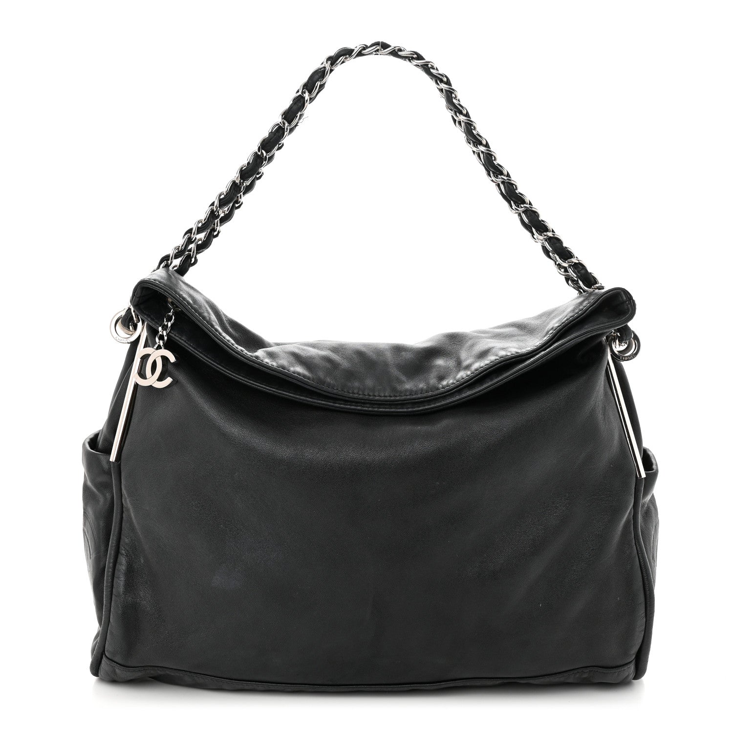 Chanel Lambskin Large Ultimate Soft Tote Black 1 of 12
