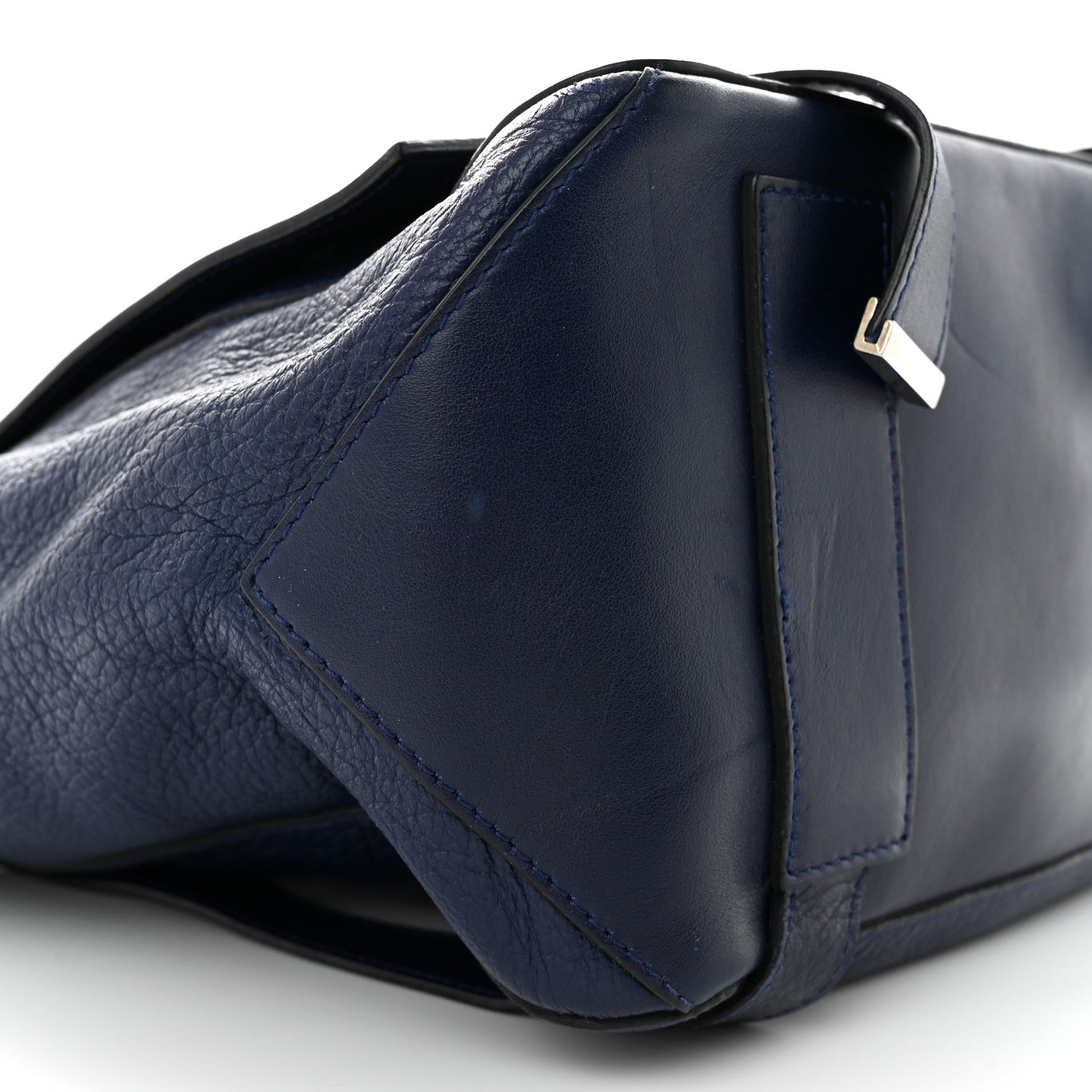 Proenza Schouler Pebbled Calfskin PS Courier Backpack New Navy 9 of 18