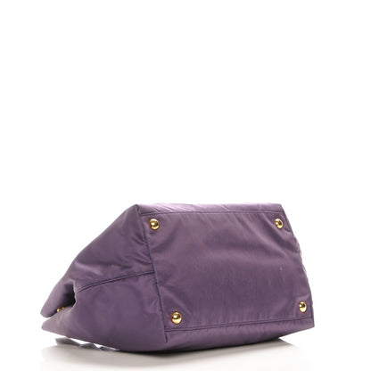 Prada Nylon Fiocco Bow Tote Viola 4 of 7