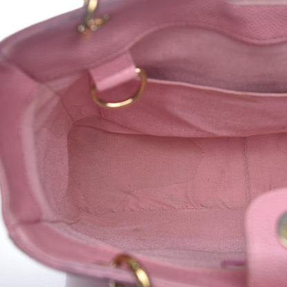 Chanel Caviar Petit Shopping Tote PST Pink 19 of 19