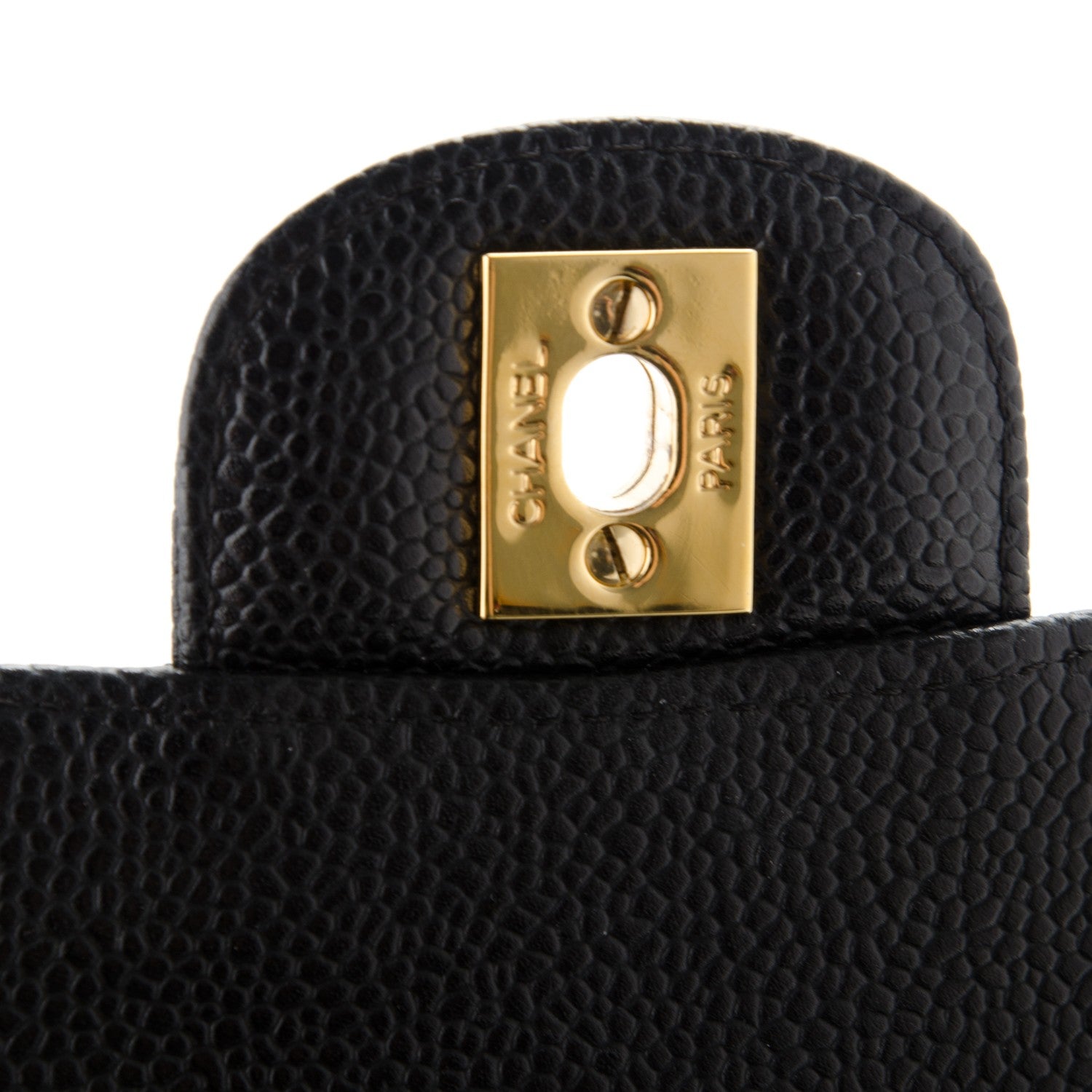 Chanel Caviar Quilted Mini Square Flap Black 6 of 8