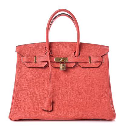 Hermes Togo Birkin 35 Rouge Pivoine 1 of 29