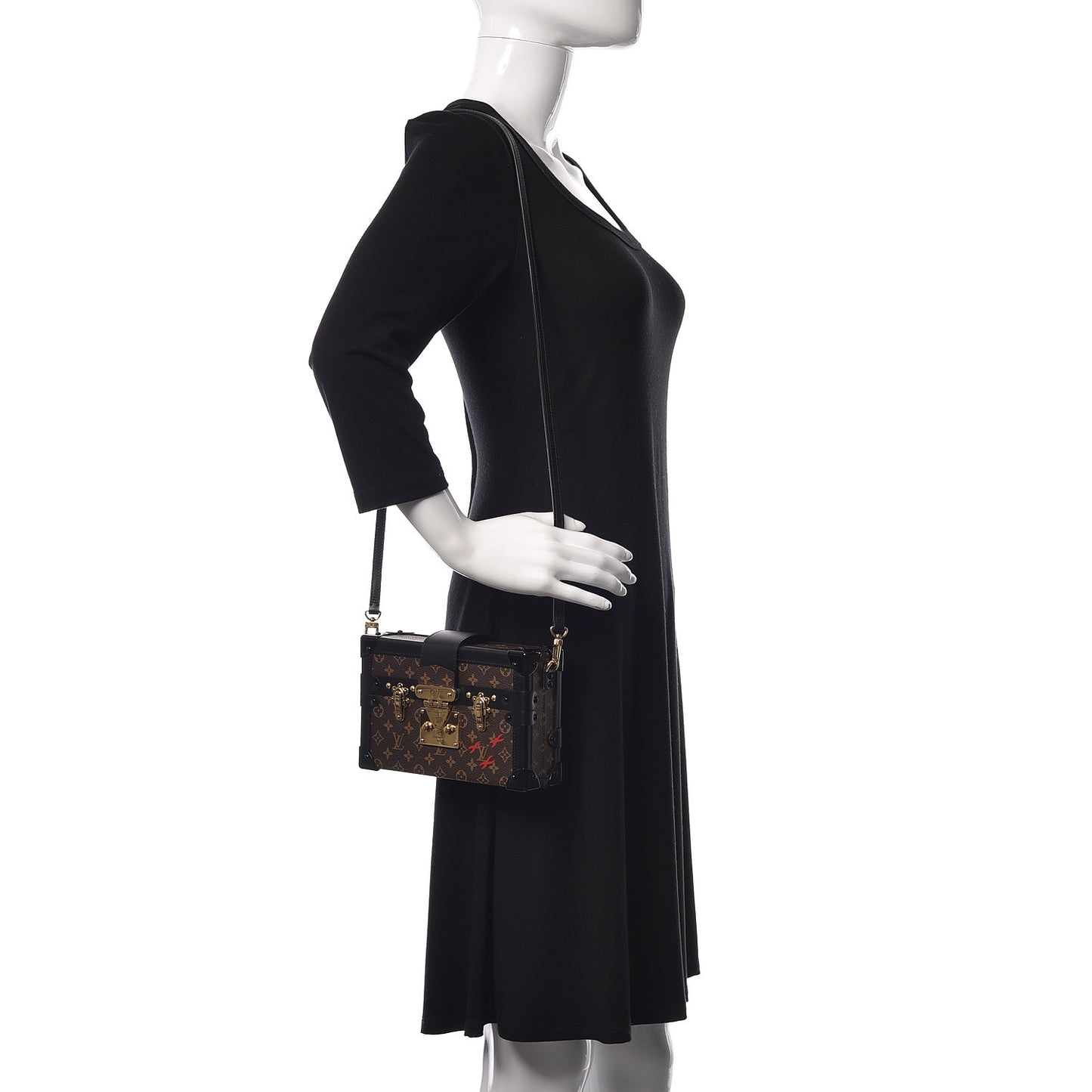 Monogram Petite Malle Black