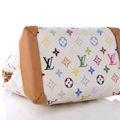 Louis Vuitton Monogram Multicolor Audra White 7 of 9