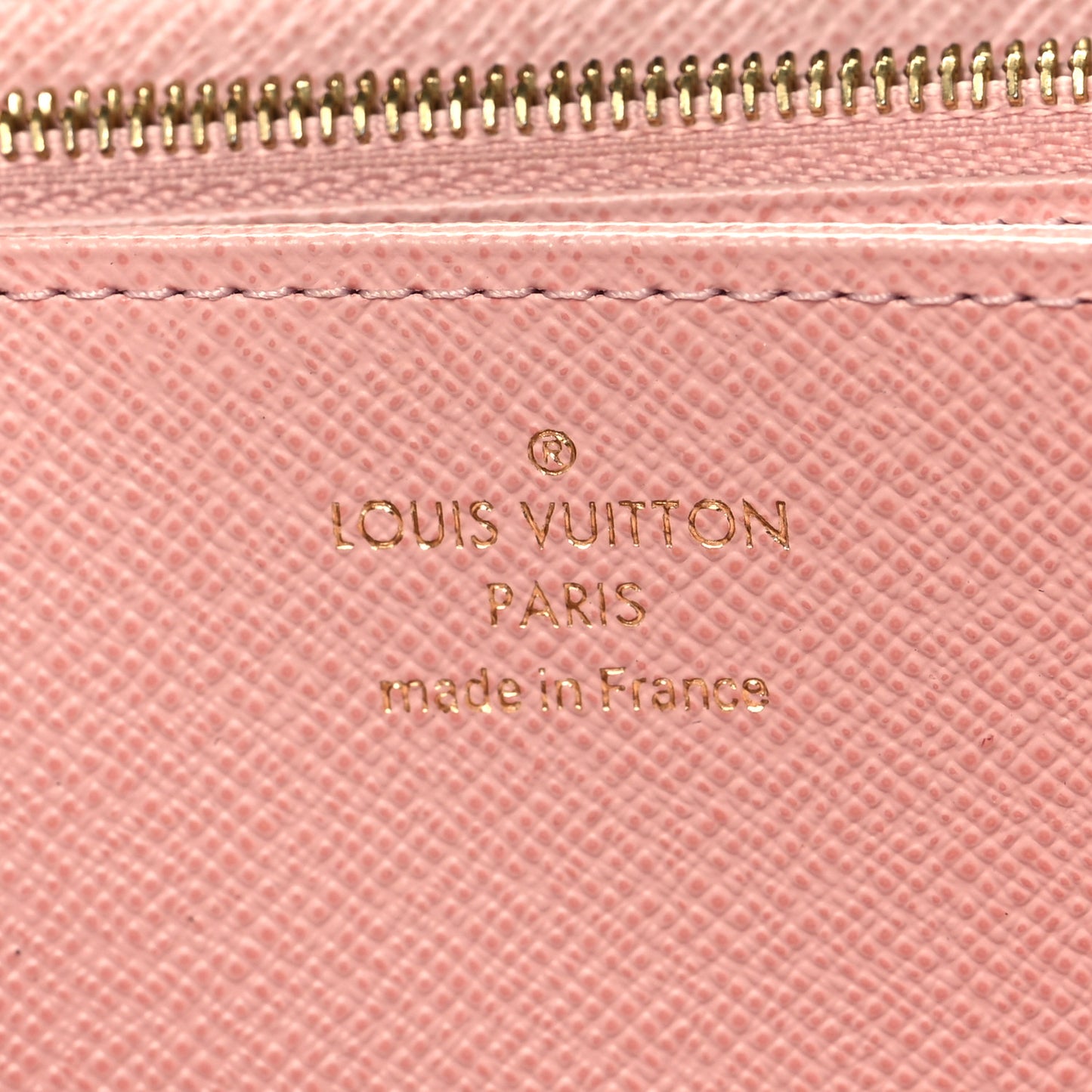 Monogram Zippy Wallet Rose Ballerine