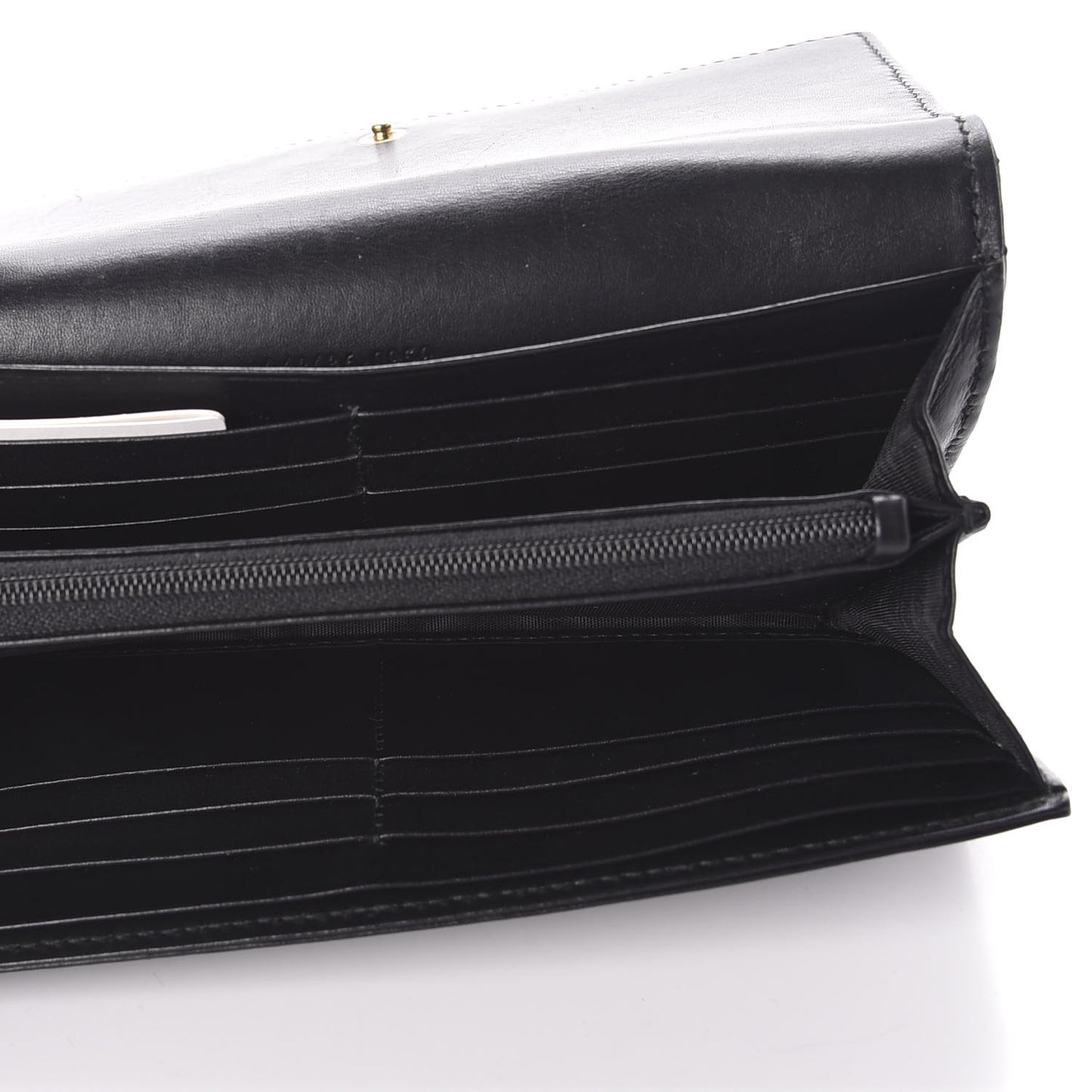Calfskin Matelasse GG Marmont Continental Wallet Black