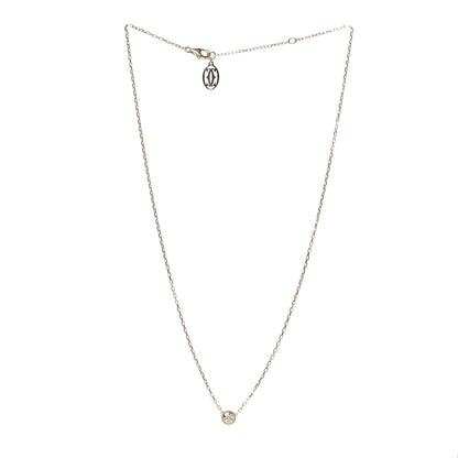 Cartier 18K Pink Gold Diamond LM D'Amour Pendant Necklace 3 of 5