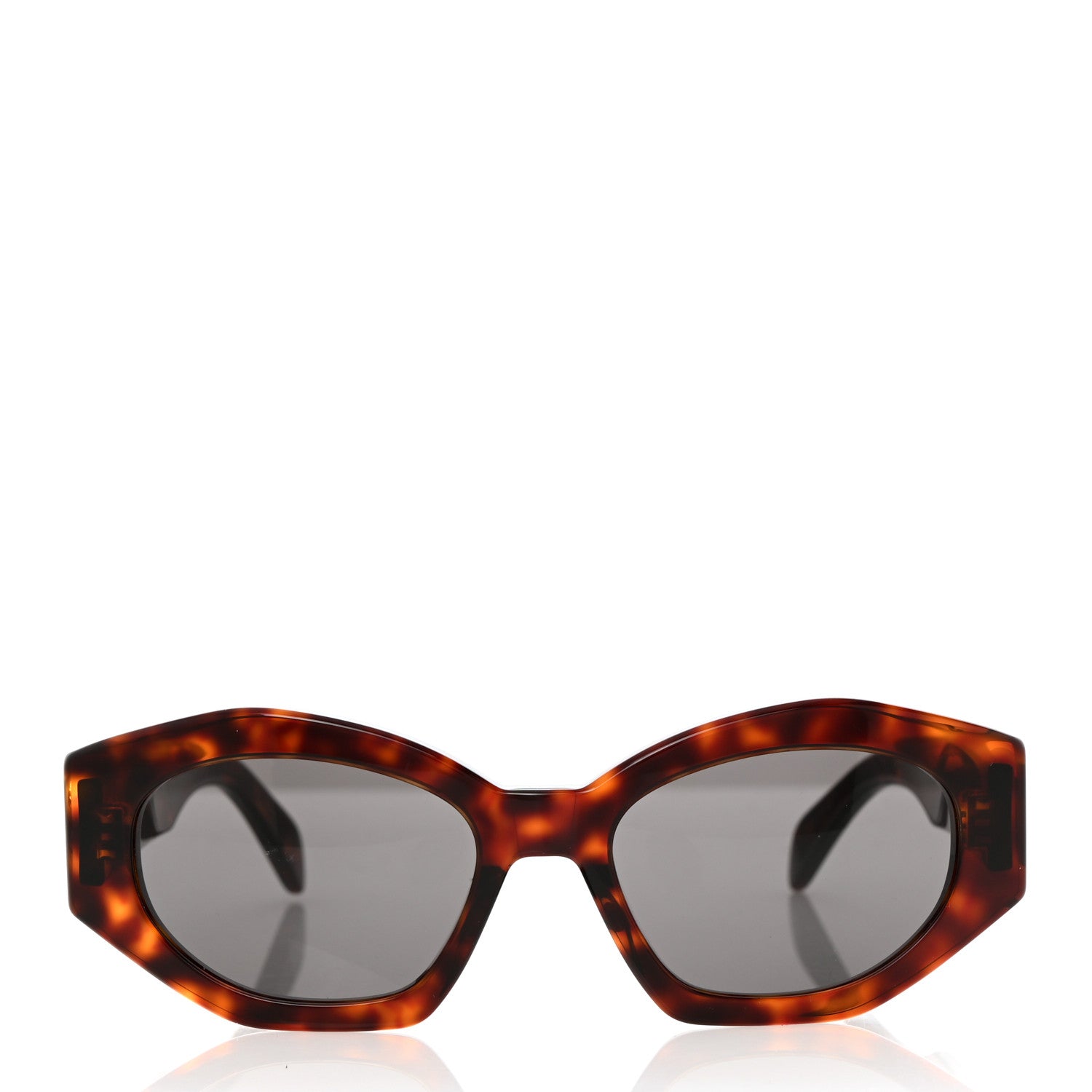 Celine Acetate Triomphe 01 Sunglasses CL 40238U Tortoise 2 of 7