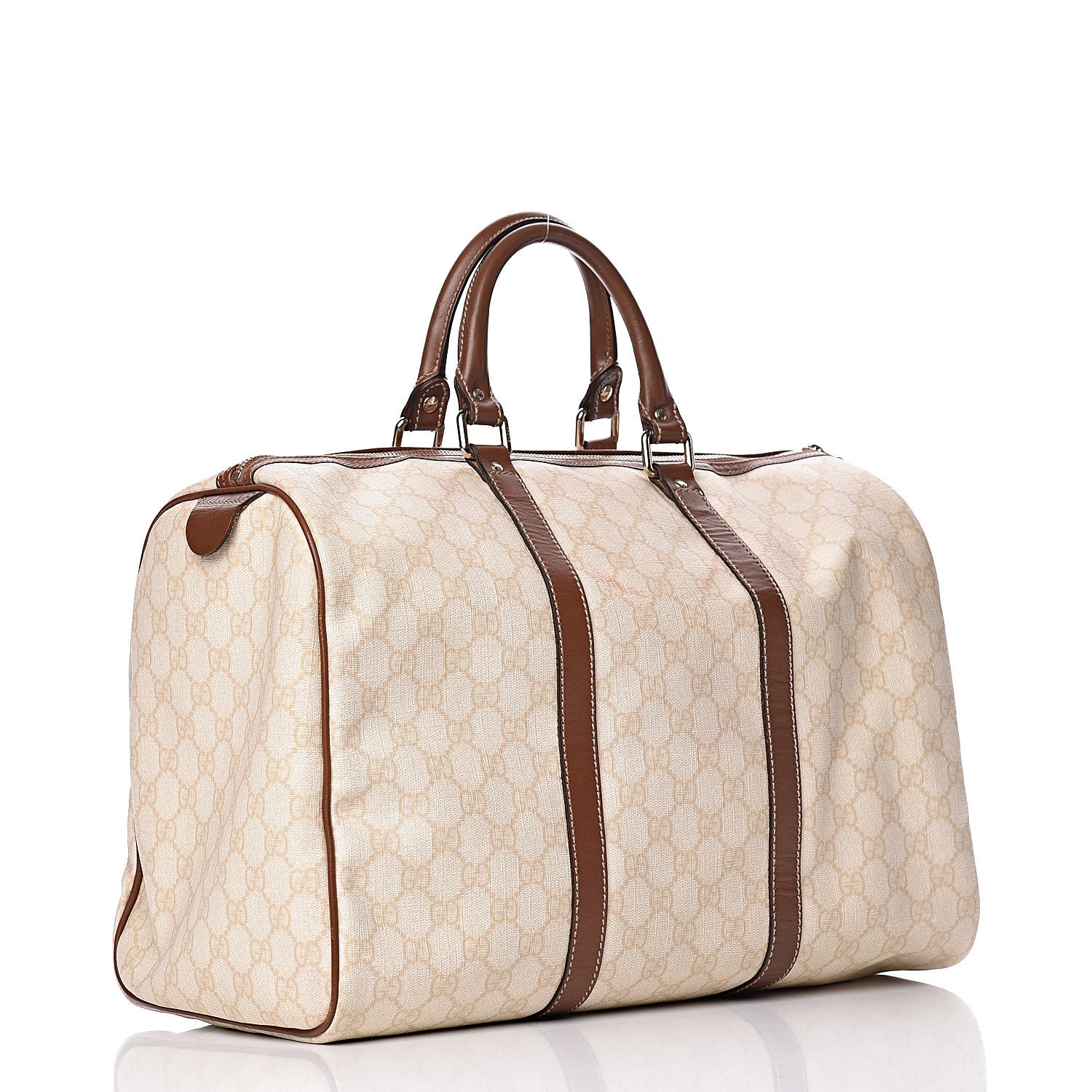Gucci GG Plus Monogram Large Joy Boston Tan 3 of 27