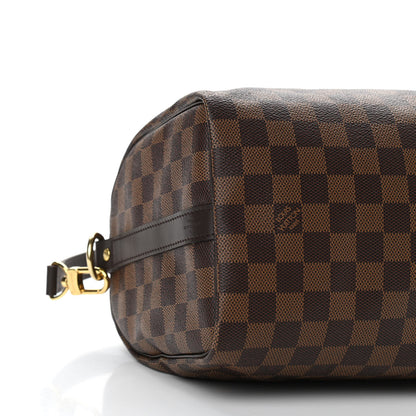 Louis Vuitton Damier Ebene Speedy Bandouliere 25 7 of 9