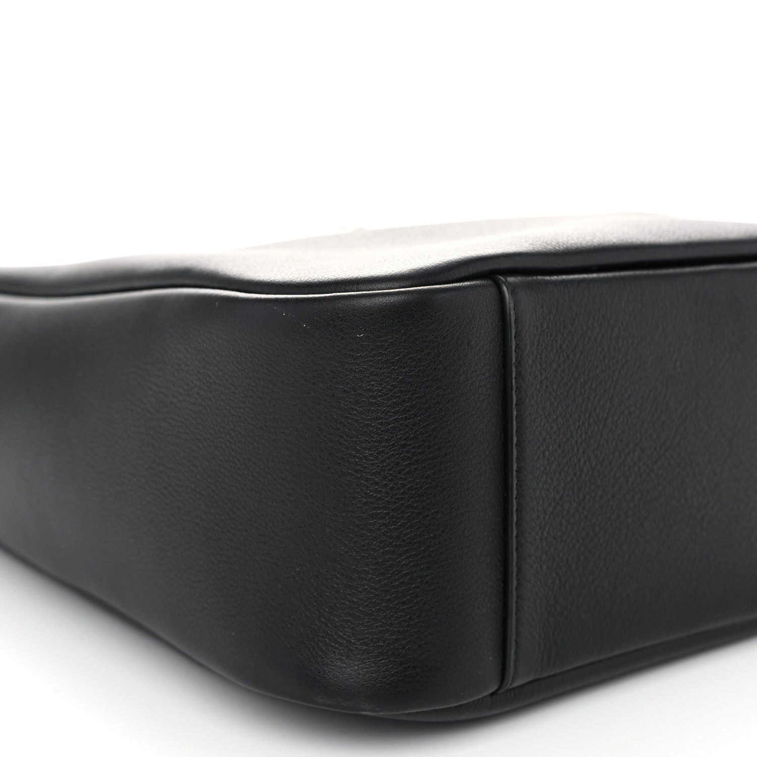 Saint Laurent Grained Calfskin Small Le 5 A 7 Soft Hobo Black 8 of 9