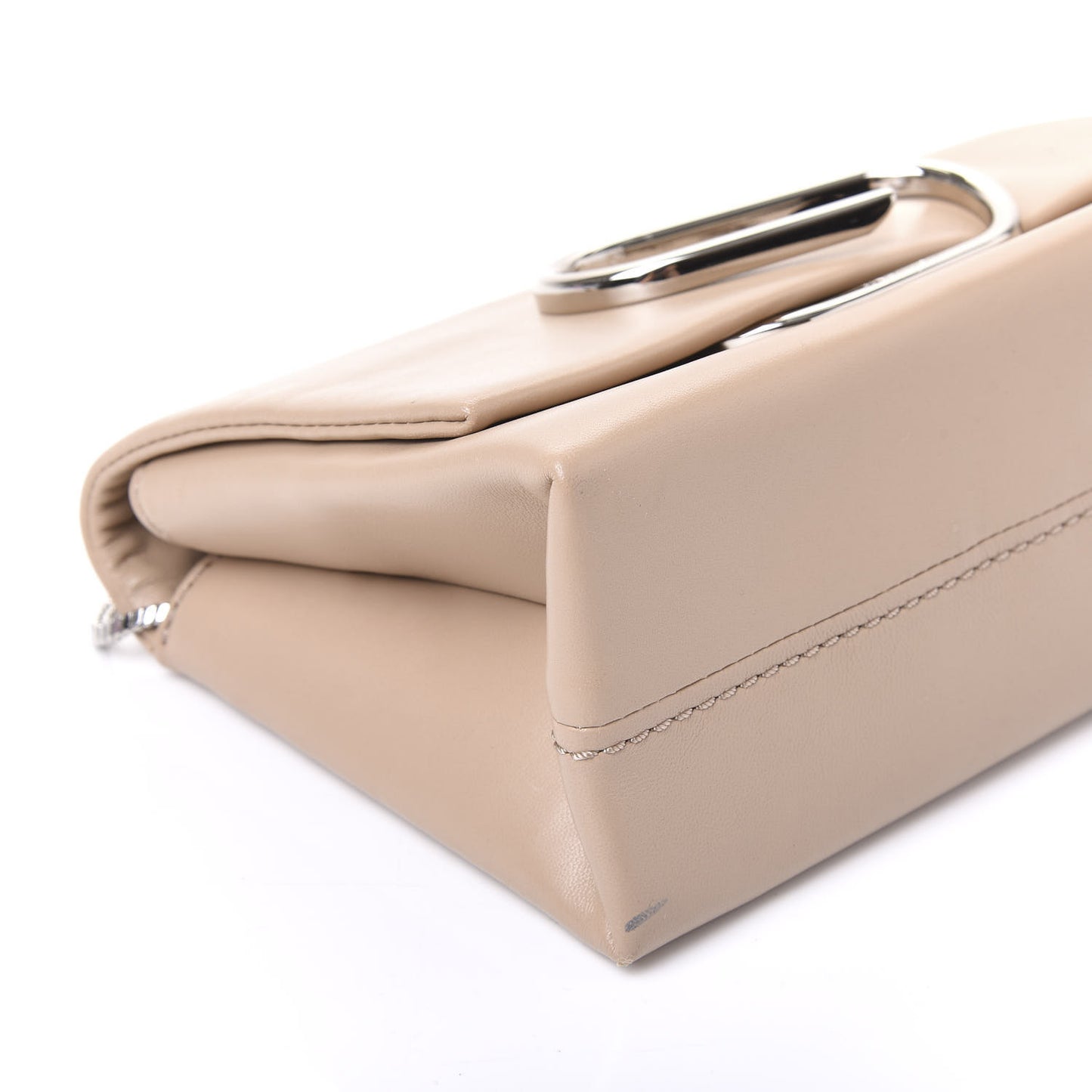 3.1 Calfskin Alix Soft Flap Clutch Fawn
