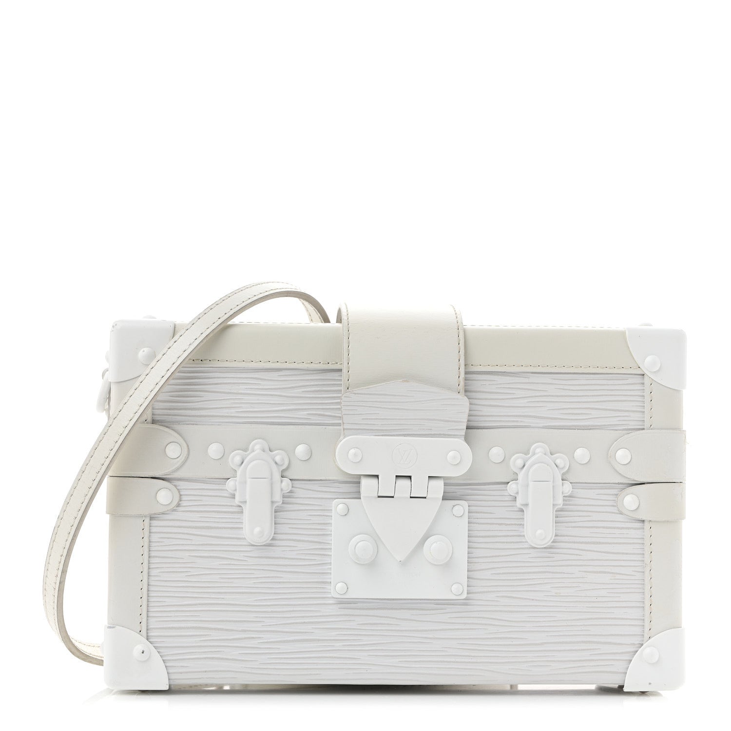 Louis Vuitton Epi Monochrome Petite Malle White 1 of 14