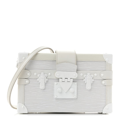 Louis Vuitton Epi Monochrome Petite Malle White 1 of 14