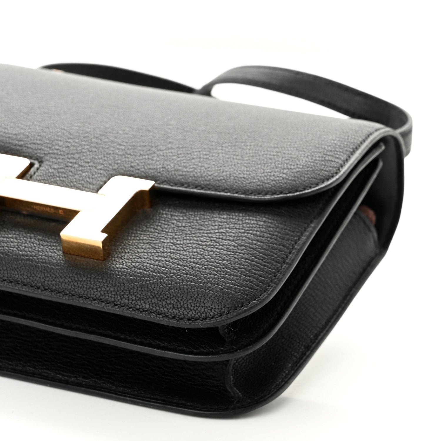 Hermes Chevre Mysore Constance 18 Black 10 of 10