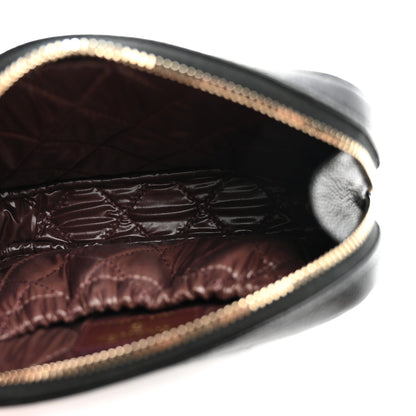 Chanel Caviar Quilted Small Curvy Pouch Cosmetic Case Black 5 of 8