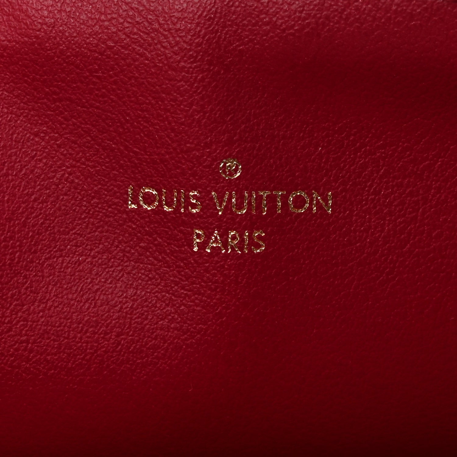 Louis Vuitton Monogram Felicie Chain Wallet Zippered Insert Fuchsia 6 of 6