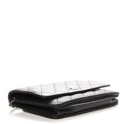 Chanel Caviar Quilted Wallet On Chain WOC Black 4 of 9