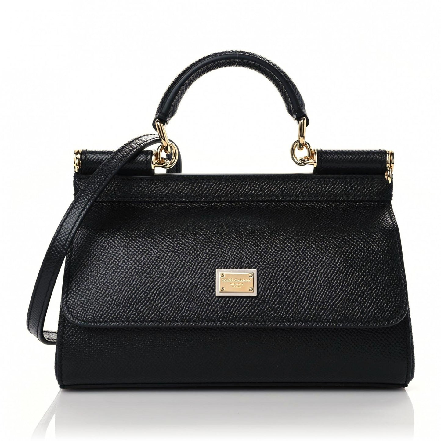 Dauphine Small Miss Sicily Satchel Black