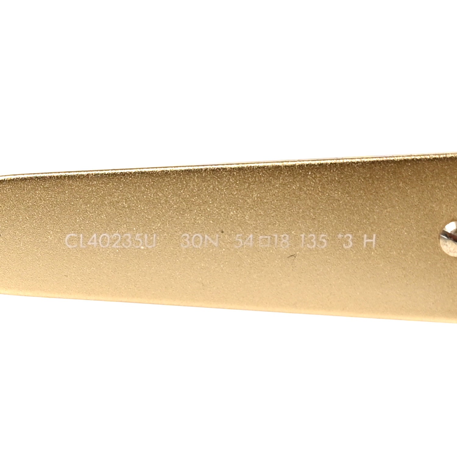 Celine Metal Triomphe 01 Sunglasses CL40235U Gold Green 6 of 7