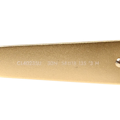 Celine Metal Triomphe 01 Sunglasses CL40235U Gold Green 6 of 7