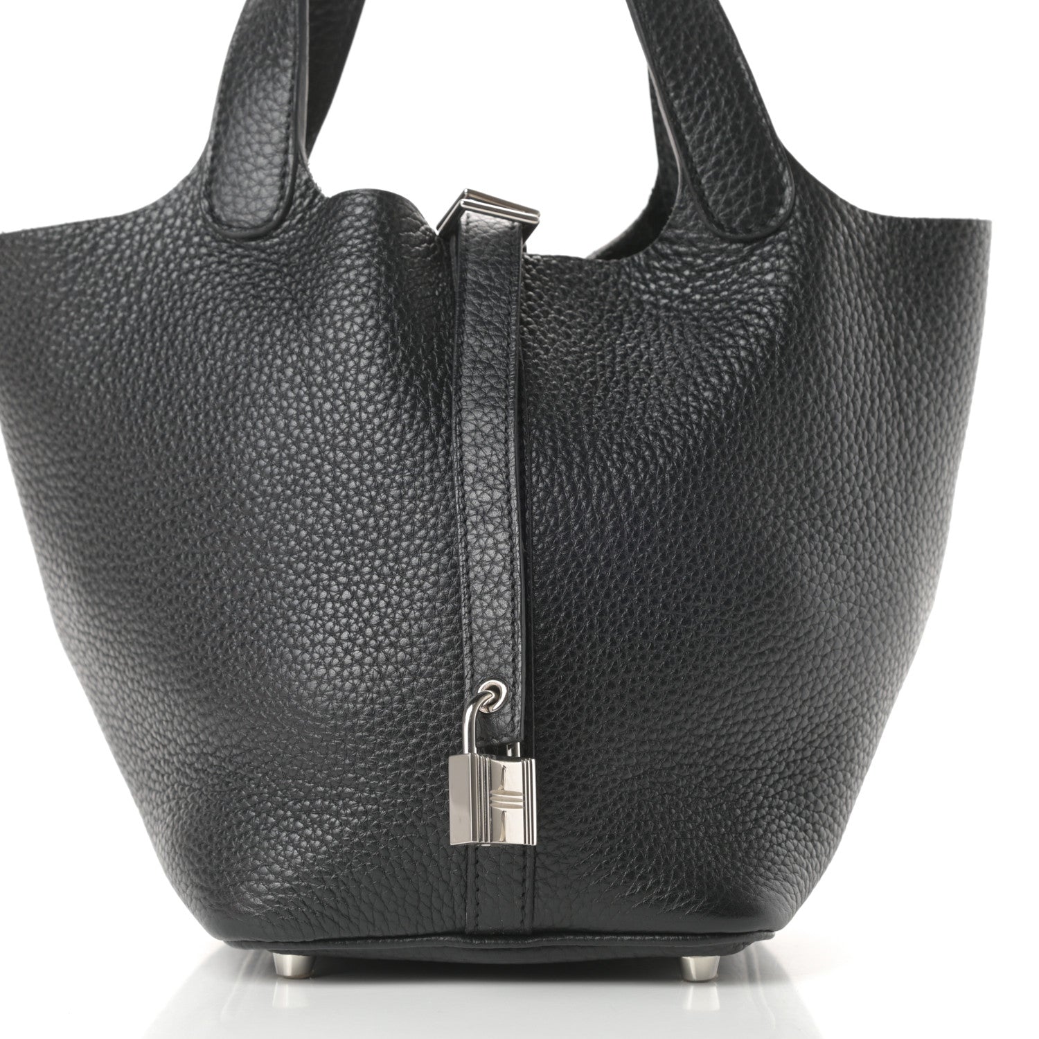 Hermes Taurillon Clemence Picotin Lock 18 PM Black 8 of 11