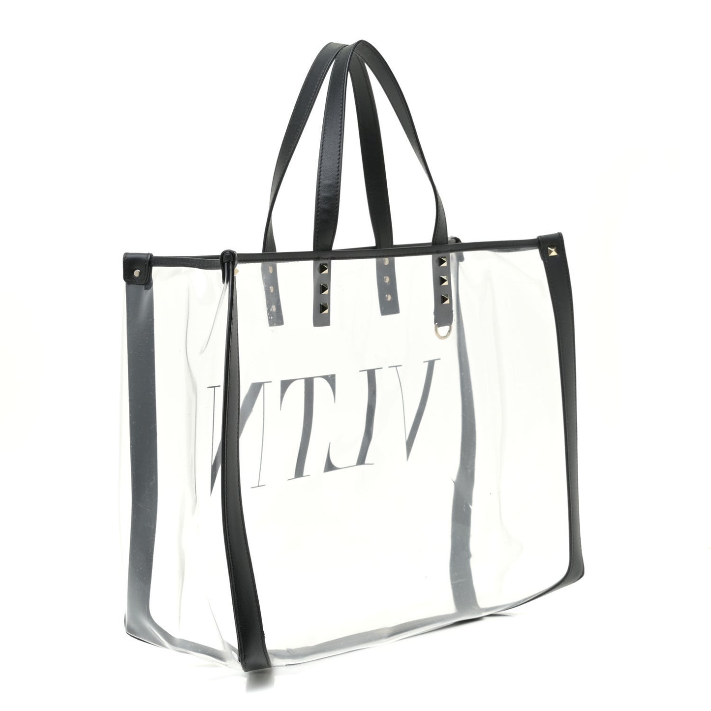Plexy VLTN Small Shopping Bag Transparent