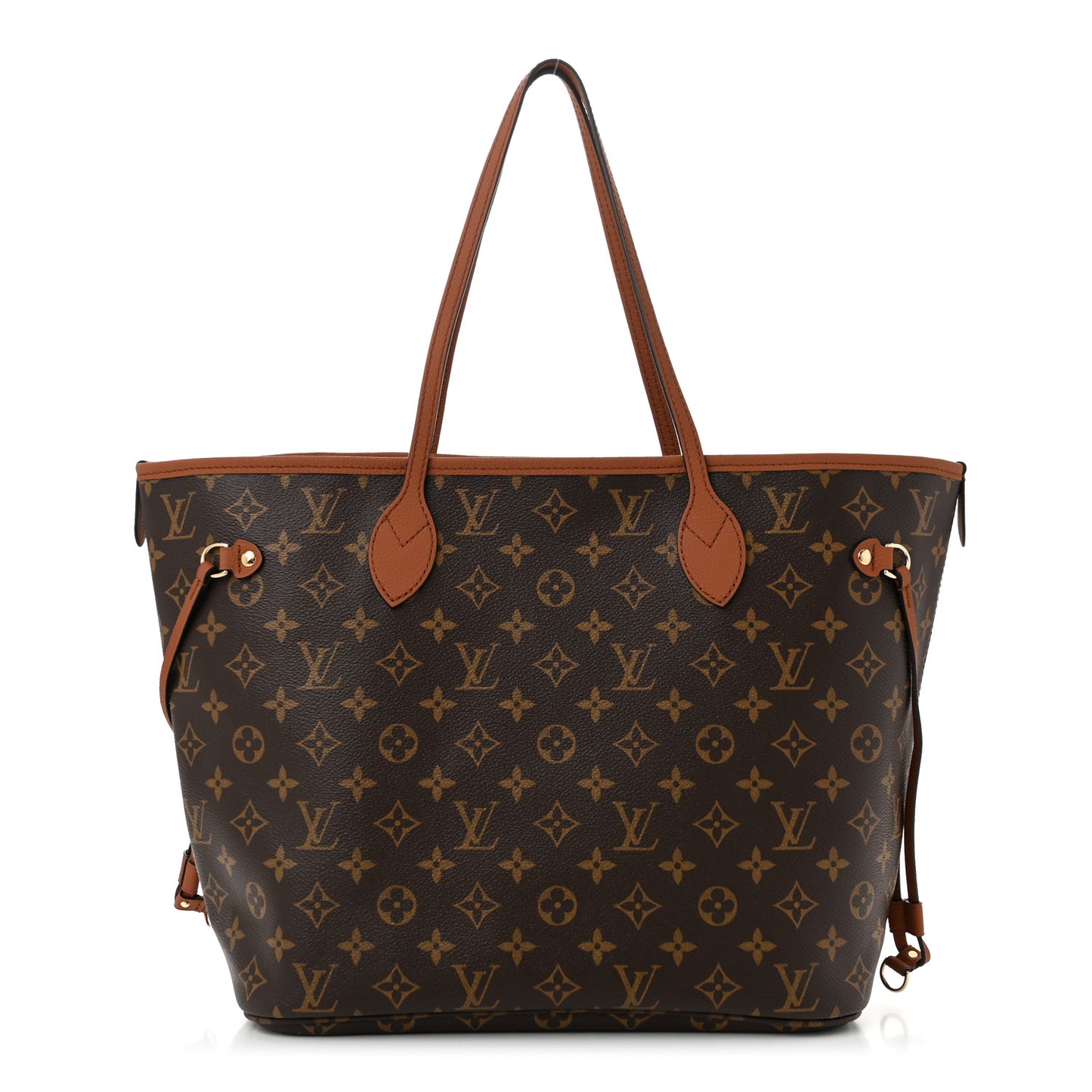 Monogram Calfskin Neo Neverfull Inside Out MM Tan