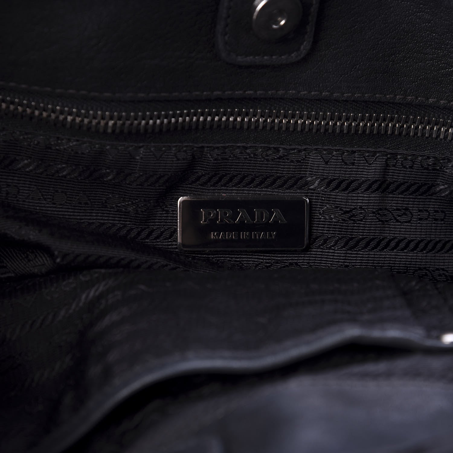 Prada Tessuto Nylon Gaufre Hobo Black 8 of 11