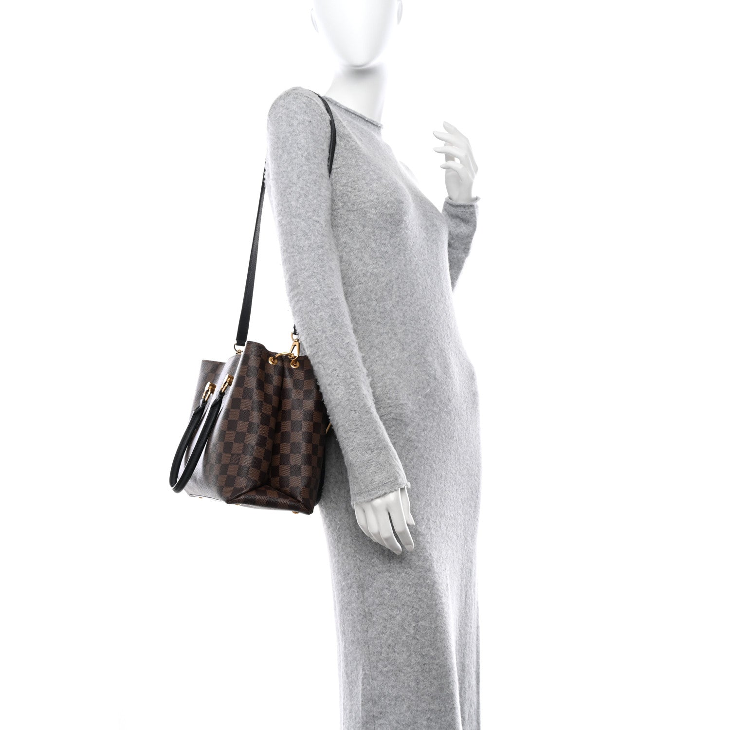 Louis Vuitton LOUIS VUITTON Damier Ebene LV Riverside Black 3 of 12