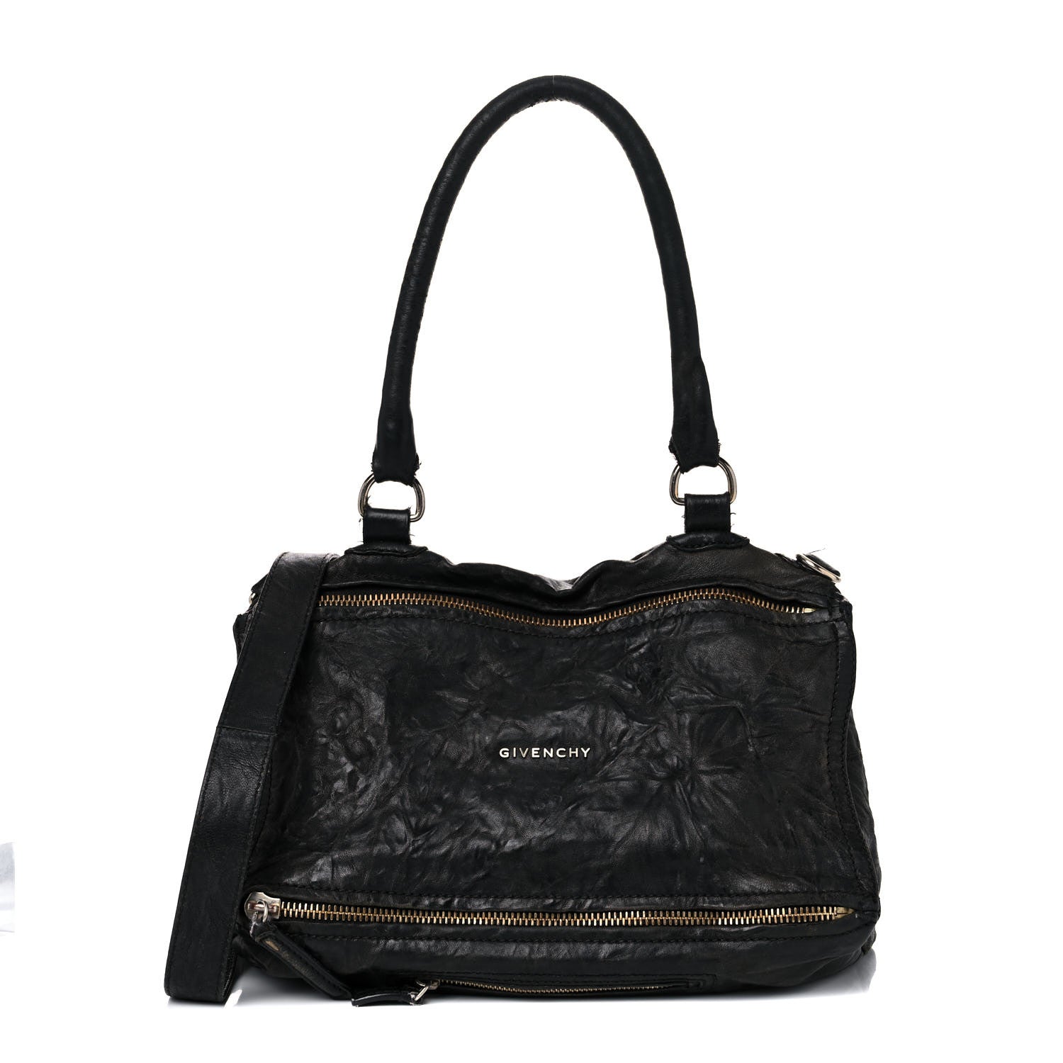 Givenchy Tumbled Sheepskin Medium Pandora Black 1 of 20