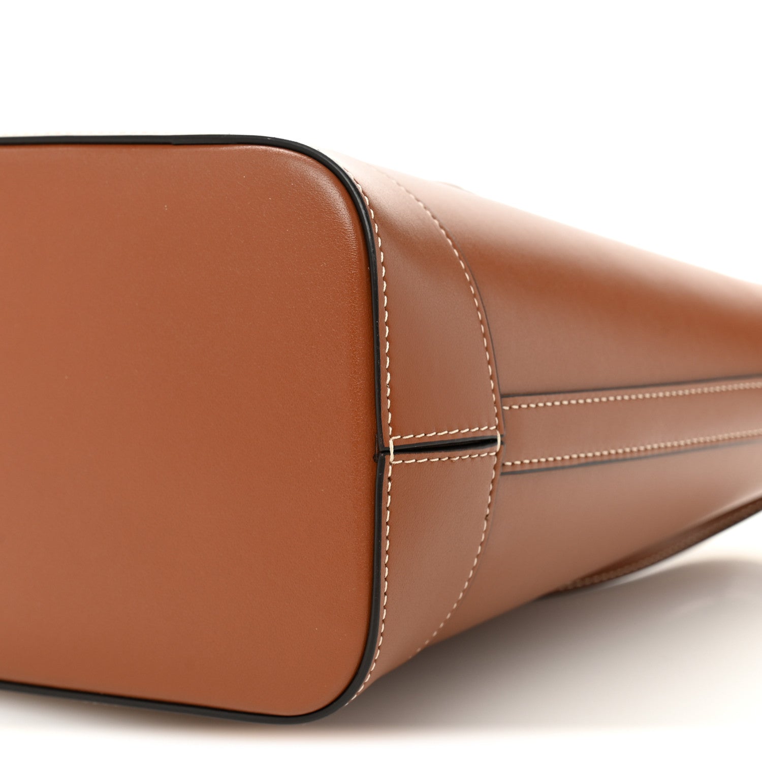 Celine Smooth Calfskin Small Cuir Triomphe Bucket Bag Tan 10 of 10