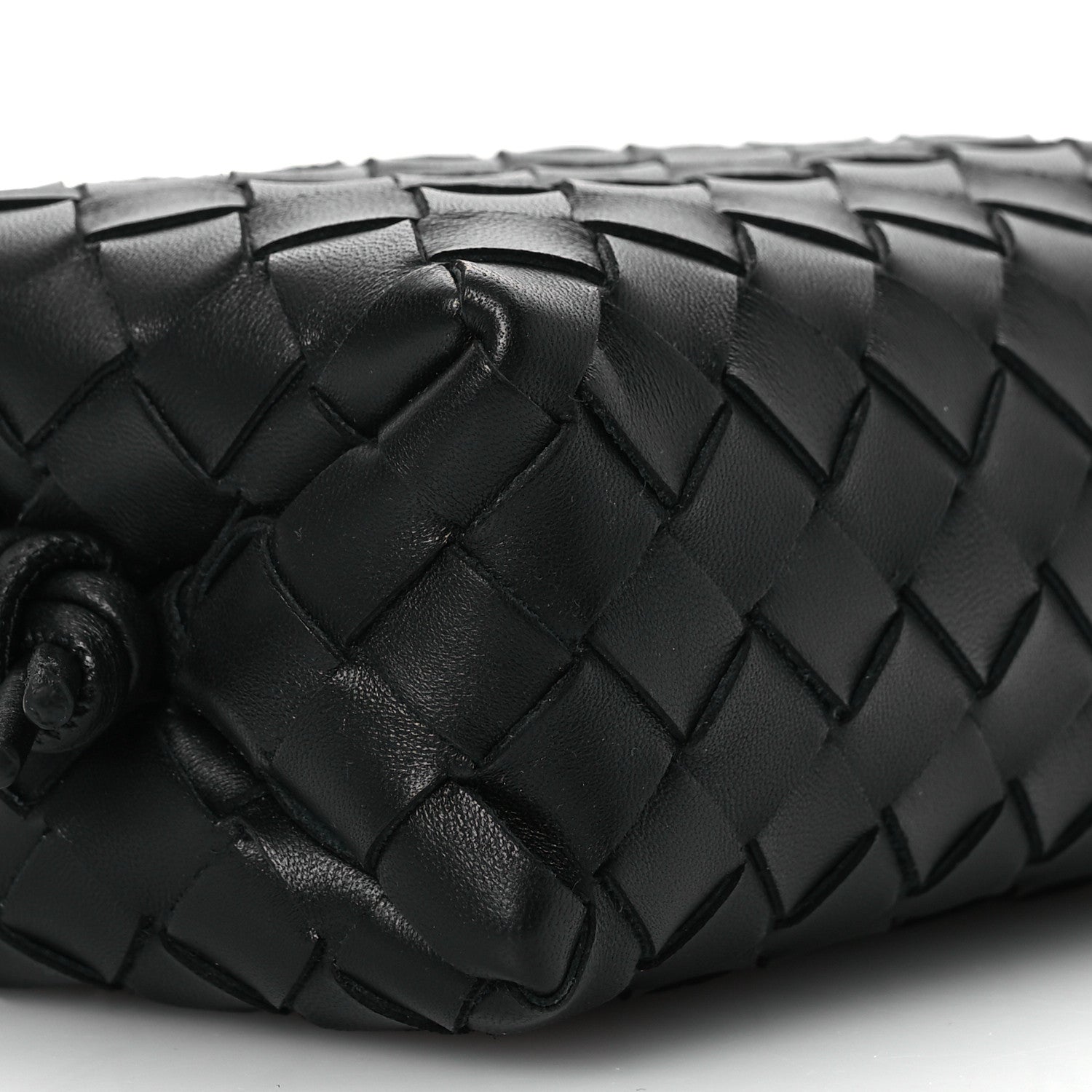 Bottega Veneta Nappa Intrecciato Mini Loop Camera Bag Black 8 of 10
