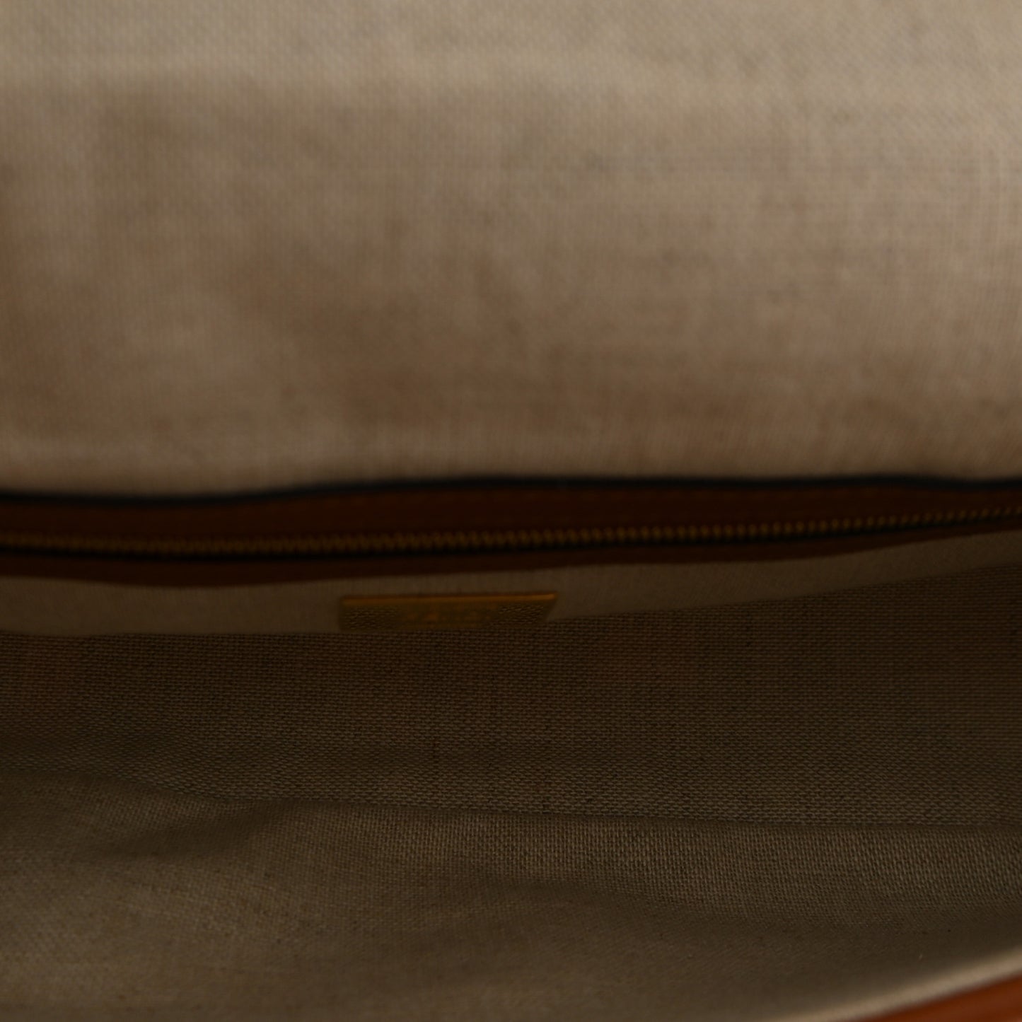 Kuban Canvas Vitello King FF Embroidered Baguette Grezzo Multicolor