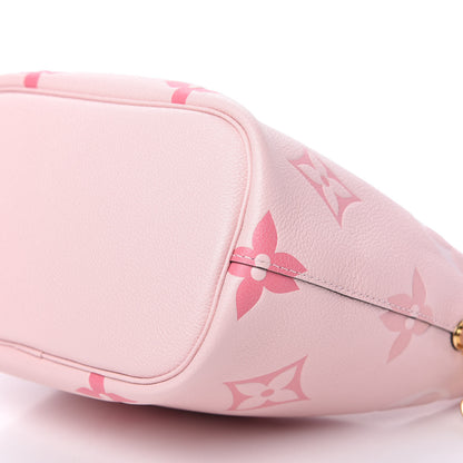Louis Vuitton Empreinte Monogram Giant By The Pool Marshmallow Hobo PM Bouton De Rose 7 of 8