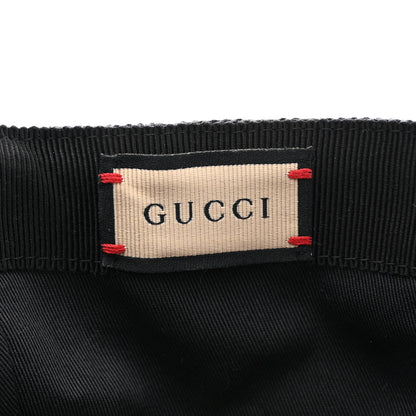 Gucci Monogram Web Baseball Hat M Black 8 of 10