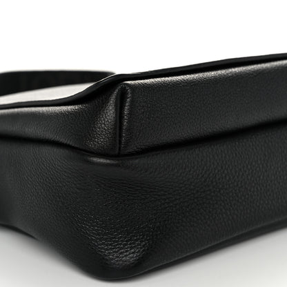 Loewe Supple Grained Calfskin Medium Messenger Bag Black 9 of 10