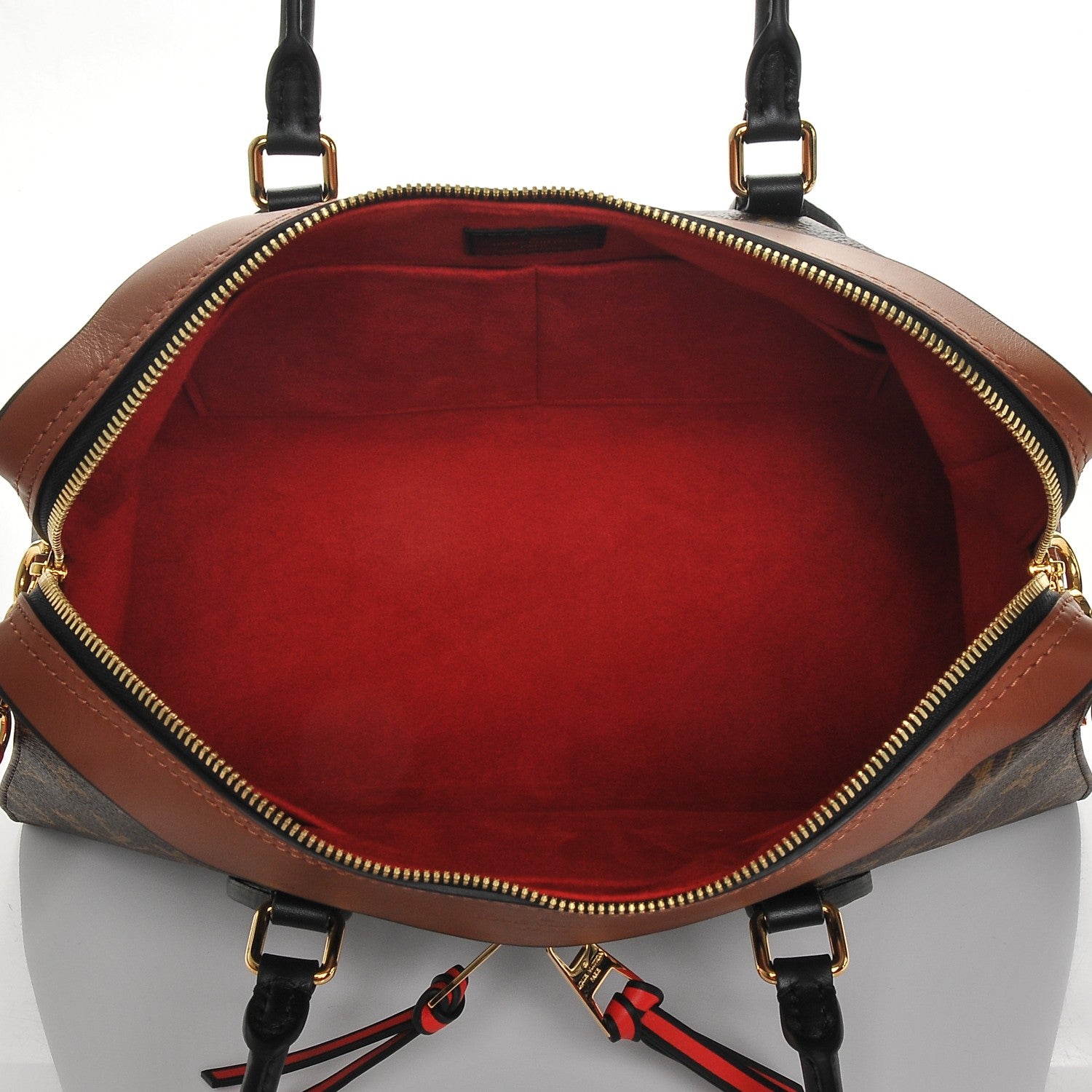 Louis Vuitton Monogram Tuileries Caramel Rouge 5 of 7