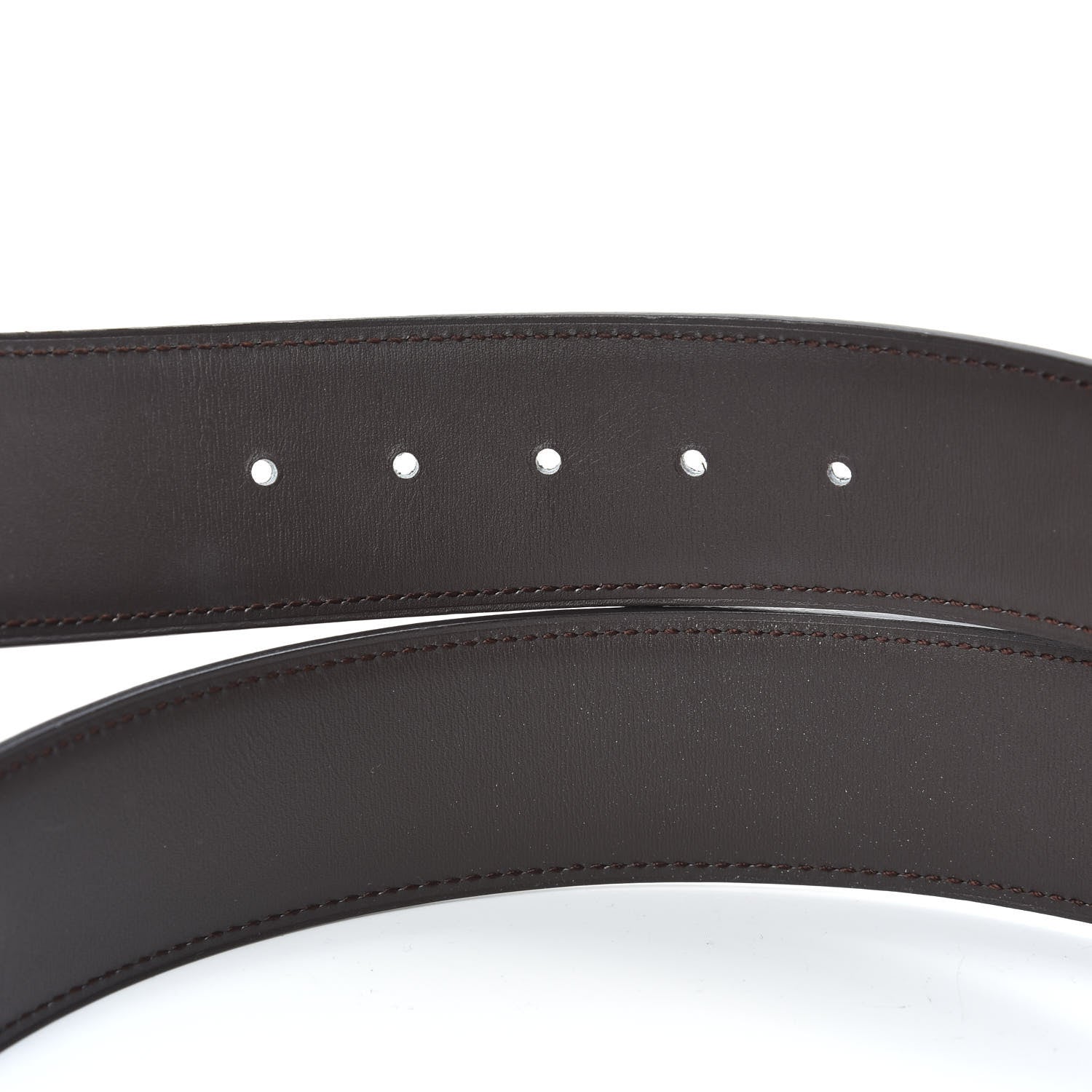 Hermes Box Chamonix 32mm H Belt 90 Black Chocolate 4 of 5