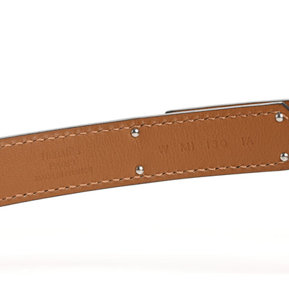 Hermes Epsom Kelly Pocket Belt Gold 3 of 5
