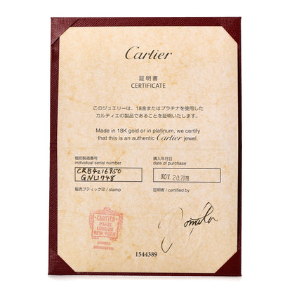 Cartier 18K Yellow Gold Diamond Juste Un Clou Ring 50 5.25 6 of 6