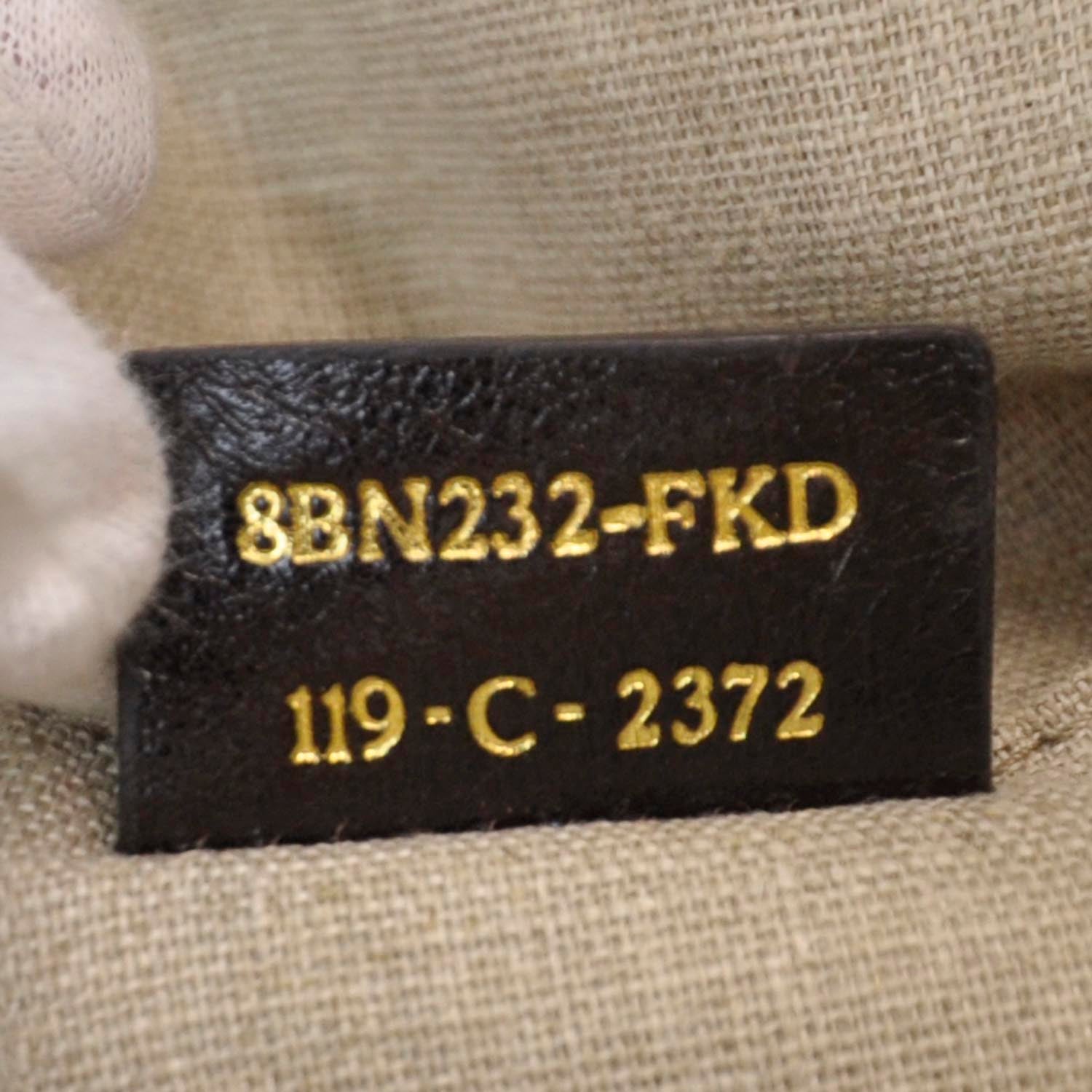 Fendi Cuoio Colorblock 2Bag Fango Mirto Melan 8 of 8