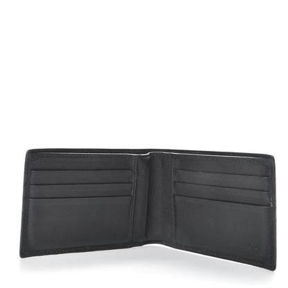 Gucci Guccissima Bi-Fold Wallet Black 5 of 6