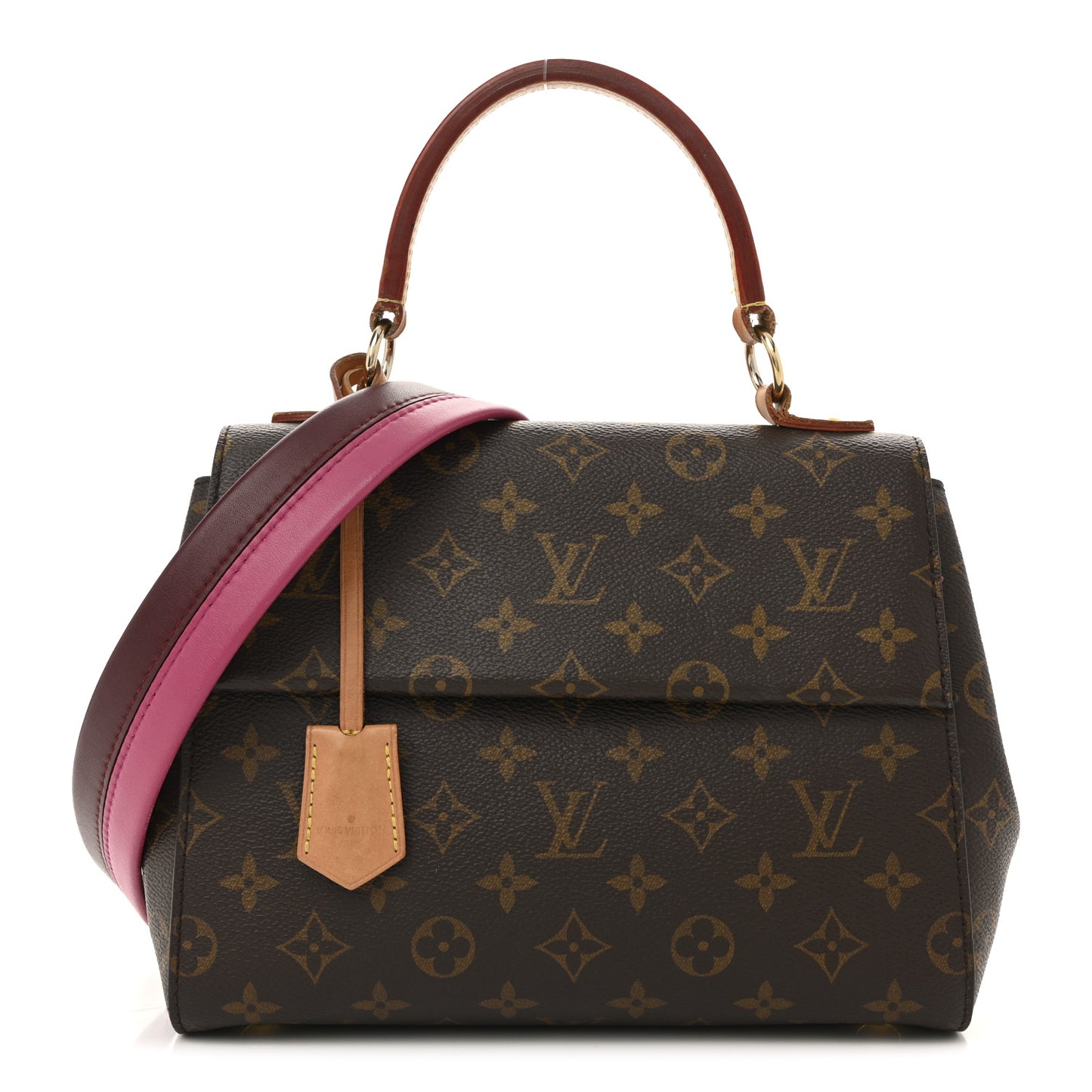 Monogram Cluny BB Bordeaux Fuchsia