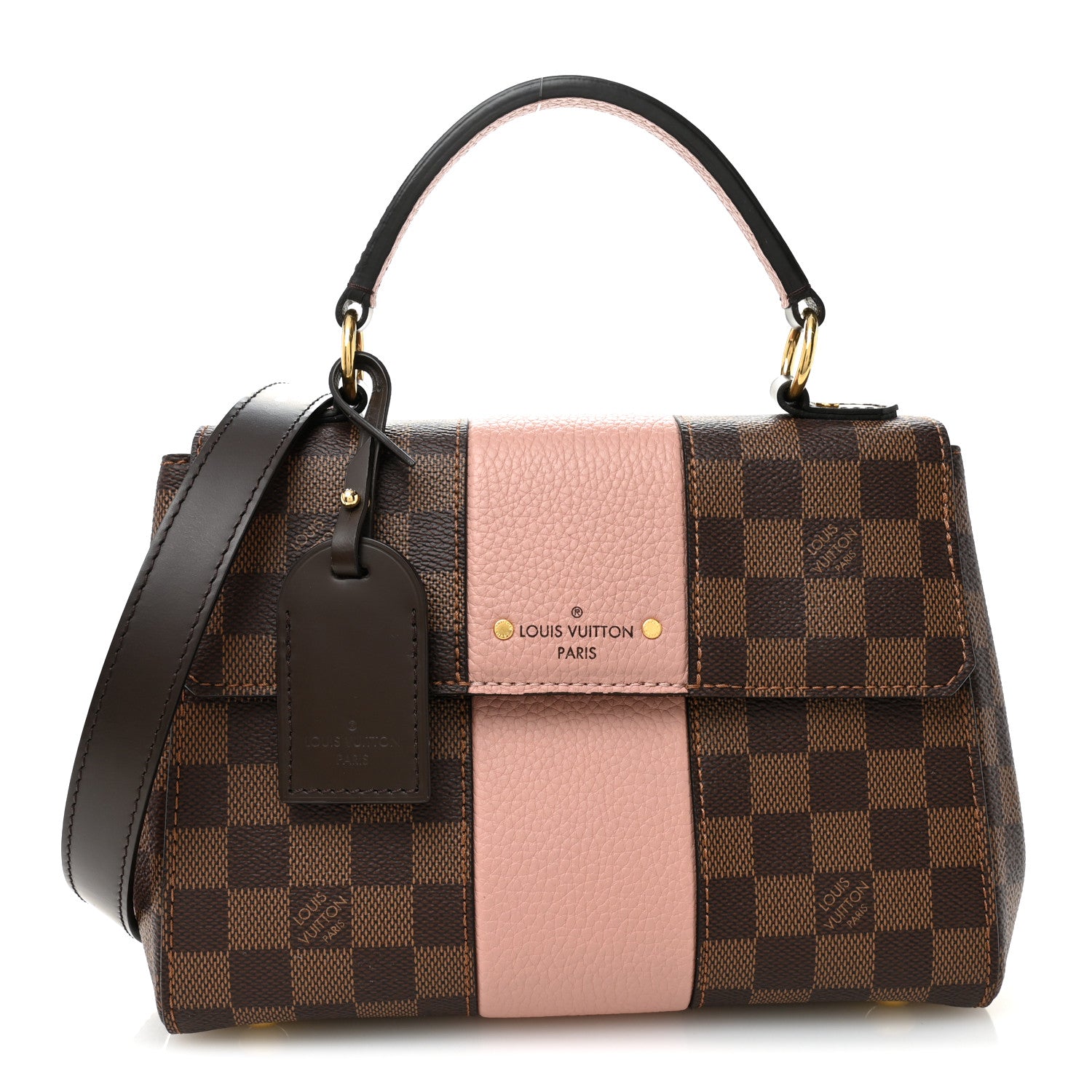 Louis Vuitton Damier Ebene Bond Street BB Magnolia 1 of 9